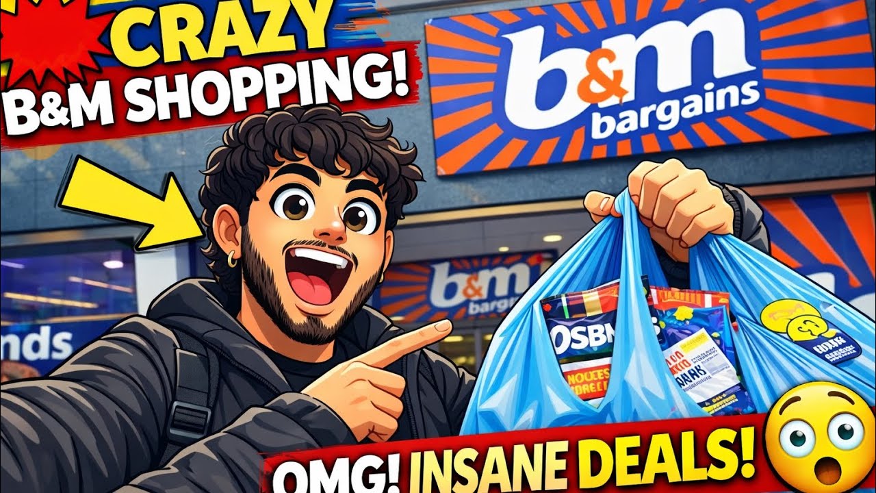 B&M Bargains Sheffield 🛍️ | Window Shopping Store Tour