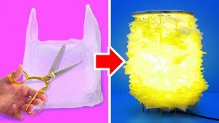 15 AWESOME DIY CRAFTS WITH PLASTIC BAGS