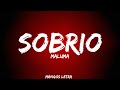 Maluma - Sobrio (Letra/Lyrics)