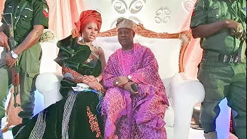 See How Policemen With Guns Guide Yinka Quadri As He Dance While They Sing For Him At His Birthday