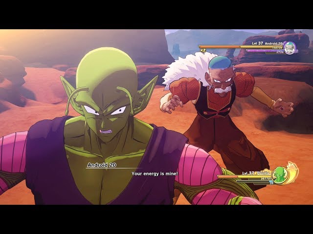 Dragon Ball Z Kakarot - Dr. Gero / Android 20 vs Piccolo Boss Battle  Gameplay (Full Fight) 