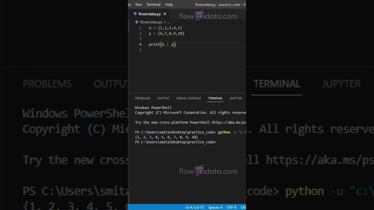 Special I operator in Python which you must learn | 1-minute coding  #shorts