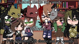 Elizabeth,Charlie and Cassidy Meets Perv Elizabeth,Soft Charlie and soft Cassidy||•Gacha club•||AU screenshot 5