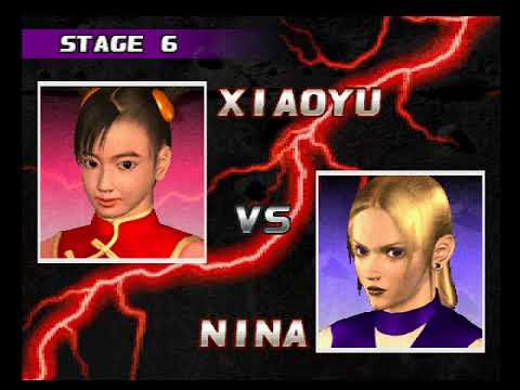Tekken 3 ( PS1 ) - Xiaoyu - Arcade Mode - Original Music ( Mar 24, 2018 )
