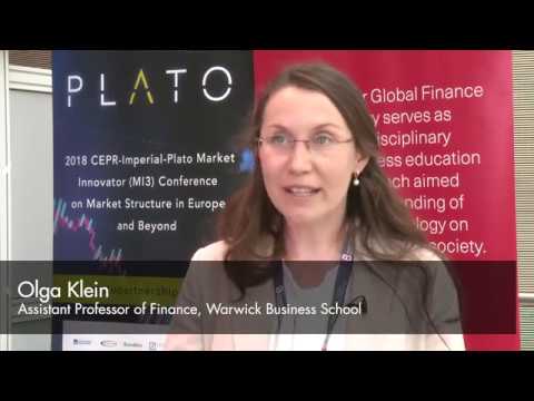 2nd CEPR-Imperial-Plato Market Innovator (MI3) Conference 2018 - Alex Chinco  