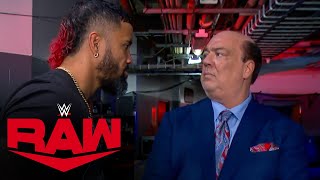 Paul Heyman is questioned about Brock Lesnar’s free agent status: Raw, Oct. 4, 2021