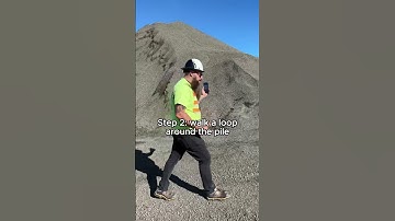 How to measure a stockpile in 3 easy steps