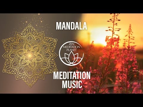 Mandala Meditation Music to Find The Unconscious Self - Art Therapy