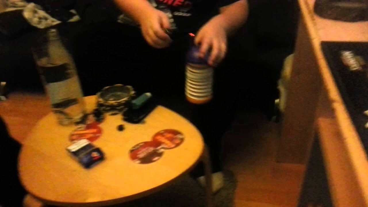 Smoking bukket/gravity bong baked