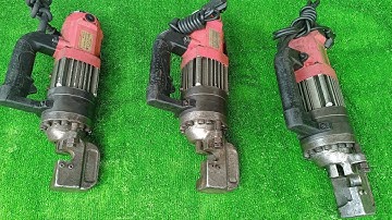 Máy cắt sắt thủy lực 20mm #maycatsatthuyluc