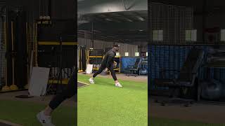 Split Stance MB Shotput