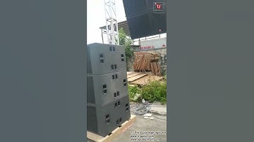 World class Dual 15-inch three-way line array speaker
