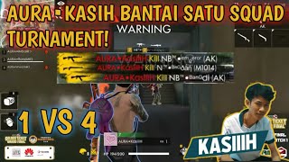 FRONTAL GAMING (AURA•KASIIH) BANTAI SATU SQUAD DI TURNAMENT GAMEZ GOLDEN TICKET SQUAD!