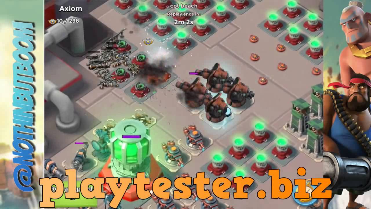 Boom Beach All ZOOKA Attack Strategy! YouTube