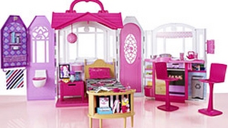 barbienin luks tatil evi acilimi barbie house unboxing barbieler alemi tv barbie videolari youtube