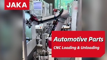 Automotive Parts - CNC Loading and Unloading with Collaborative Robot