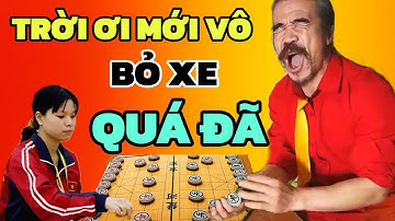 Cờ tướng - Ngô Lan Hương lỡ tay mất xe, Đại sư sung sướng ăn xe quá đã