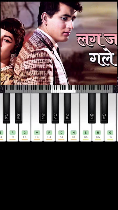 Lag Ja Gale | Piano Cover | Lata Mangeshkar |