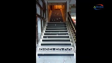 Custom size  Led Video Wall full color stair led screen,LED Stairs Screen, Creative LED Stairs Board