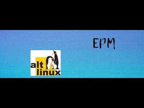 Установка программ linux\ ALt linux установка программ\ EPM\ Установка skype alt linux