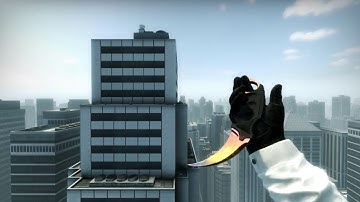 Karambit Marble Fade Factory New Ice and Gold Showcase! CS GO Skin Giveaway1