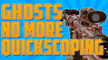 "QUICKSCOPING" Removed In Call of Duty Ghosts Multiplayer! CONFIRMED No Quickscoping in COD Ghosts!