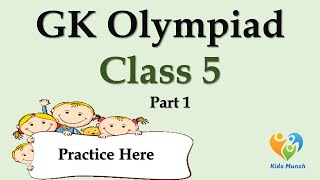 GK Olympiad for Class-5 | GK Olympiad QA | Practice GK Olympiad Question Answer 2024-25 | Part 1