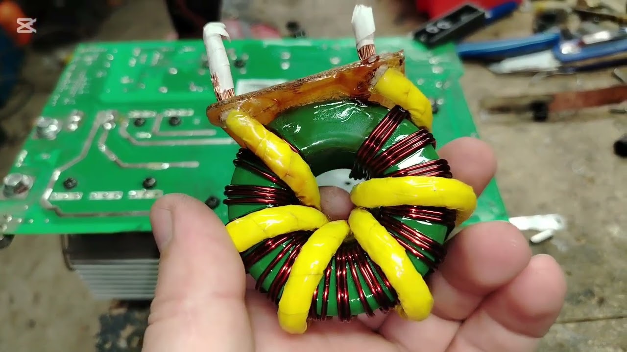 Ресанта САИ-250, перемотка трансформатора и ремонт прогара платы. #инвертор #сварка #repair 