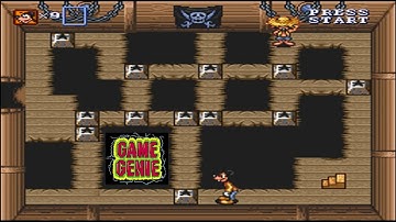 Goof Troop Game Genie (Super Nintendo)