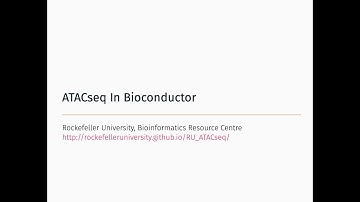 ATACseq In Bioconductor