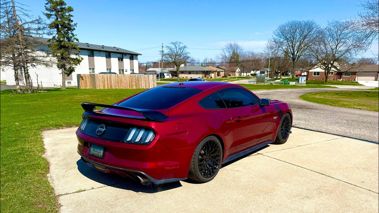I BROUGHT MY NEW DREAM CAR! 2017 MUSTANG GT CS - YouTube