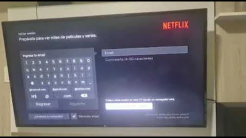 ¿Cómo poner mi cuenta de Netflix en la tele?