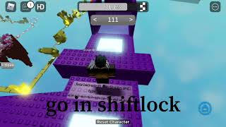 Stage 111 Tutorial (No Jumping Difficulty Chart Obby)