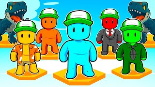 Turma do Problems de volta no Stumble Guys!