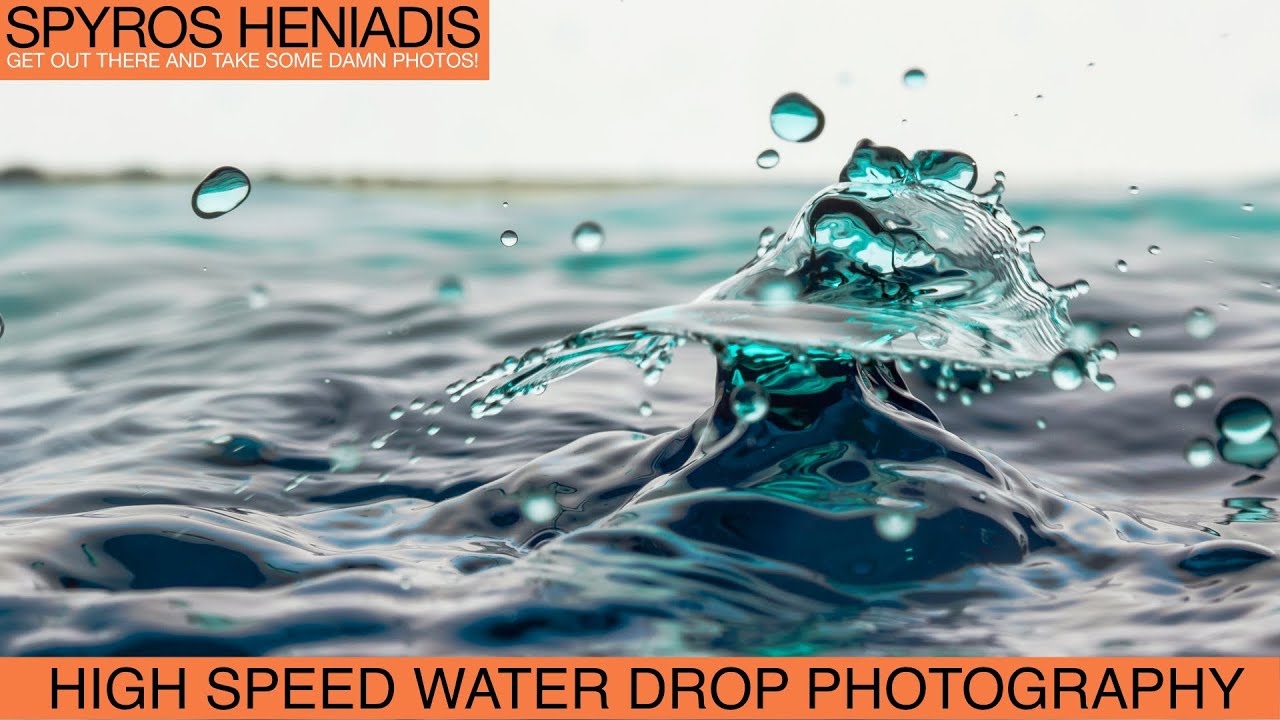 High Speed Water Drop Photography Tutorial - YouTube