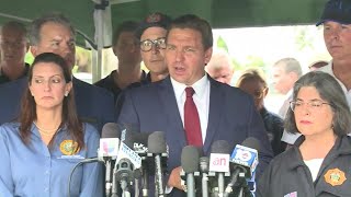 Gov. DeSantis holds news conference in Surfside