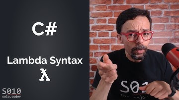 Lambda Syntax in C#