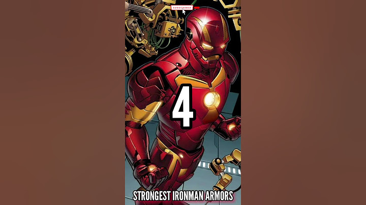 TOP 10 IRONMAN STRONGEST ARMORS