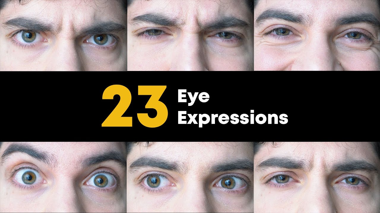 23 Eye expressions - 23 Eye expressions è un video che mostra 23 differenti espressioni degli occhi. (nlp body language)

Noi tutti sappiamo come gli occhi siano estremamente effica