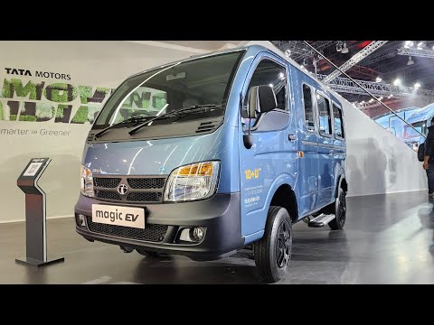 New Tata Magic Electric | 11 Seater AC Van | New Launch | Tata Magic EV | Auto Expo 2023