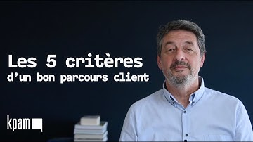 KPAM - Les 5 critères d