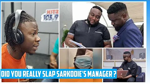 Stonebwoy to reveal why he sl@pped Sarkodie's Manager at Black Love Virtual Concert rehearsals