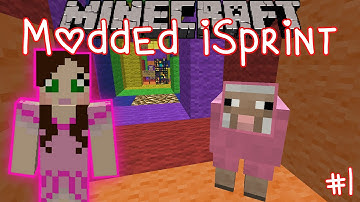 Minecraft: iSPRINT Modded Map - Part 1 - (Minecraft Mods Custom Map)