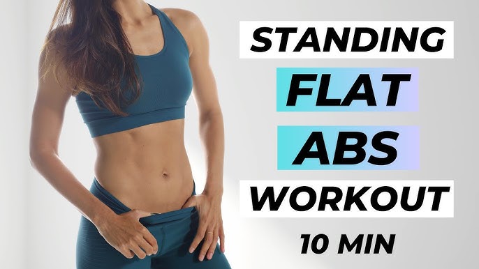 10 MIN STANDING SLIM WAIST WORKOUT  BEST Smaller Waist Exercises for Women  
