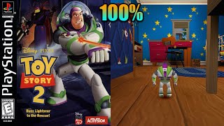 Toy Story 2: Buzz Lightyear to the Rescue [31] 100% PS1 Longplay