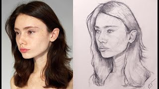 A Better way to Practice Drawing - LOOMIS METHOD #drawing