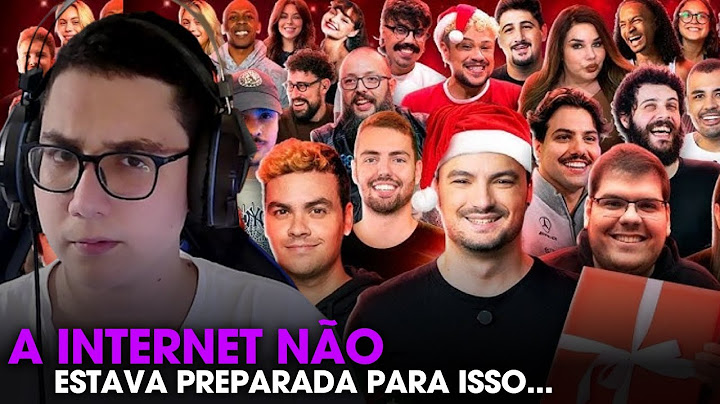 O AMIGO OCULTO MAIS ÉPICO DA INTERNET...