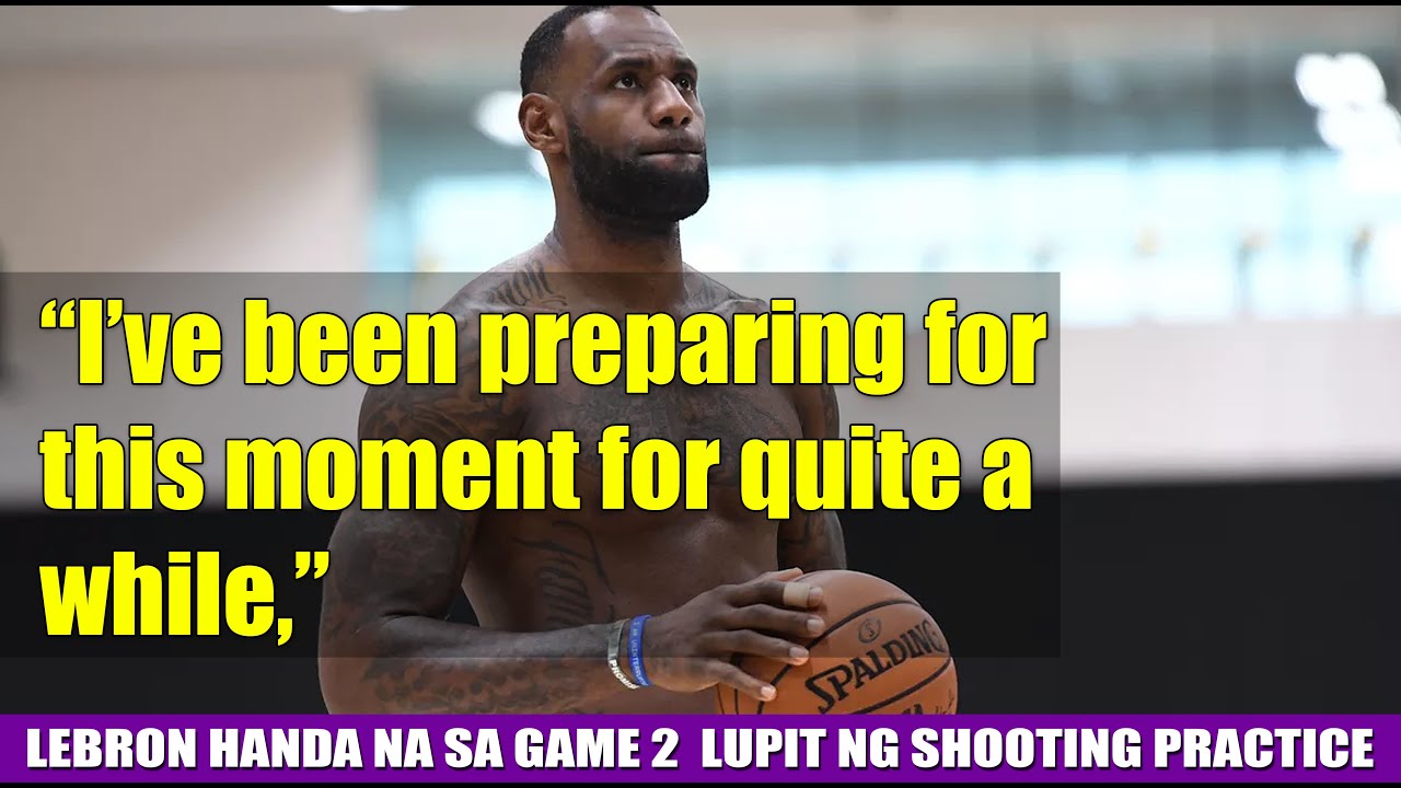 Lebron Practice Preparation for Game 2 NBA FINALS 