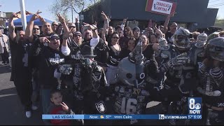 Raiders booster club hosts thanksgiving food, clothing drive for
families in need