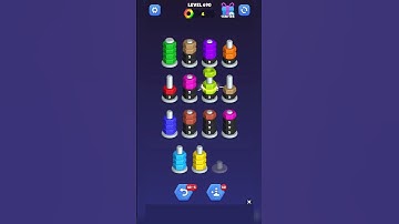 nut sort game/ level 690  #shorts#ammycandycrush#gameplay#nutsort